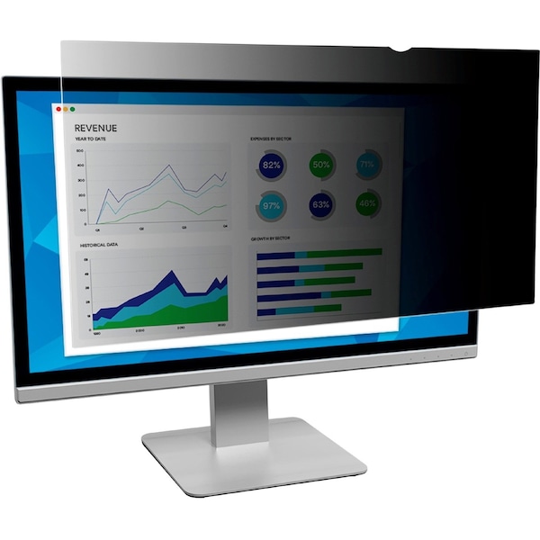 3M Privacy Filter 23.6In Unframed Widescreen Desktop Lcd Monitor 16:9 PF236W9B - main
